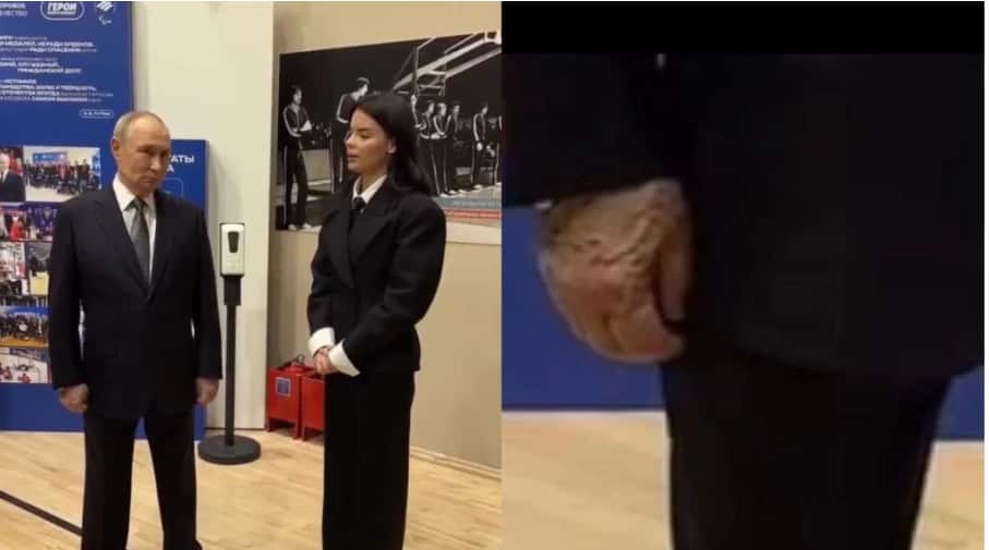 Is Putin hiding a health issue? Viral footage shows swollen hand, bulging veins | Watch 