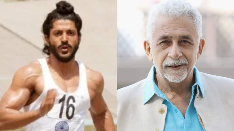 Farhan Akhtar responds to Naseeruddin Shah’s criticism of Bhaag Milkha Bhaag; says, ‘It was distasteful’