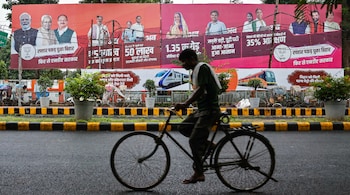 Exit polls on Tuesday predicted a clear victory for the NDA and a poor showing for the opposition Mahagathbandhan.