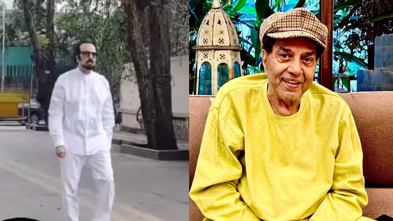 Filmmaker Akbar Khan visits Dharmendra’s Juhu bungalow amid ongoing health concerns
