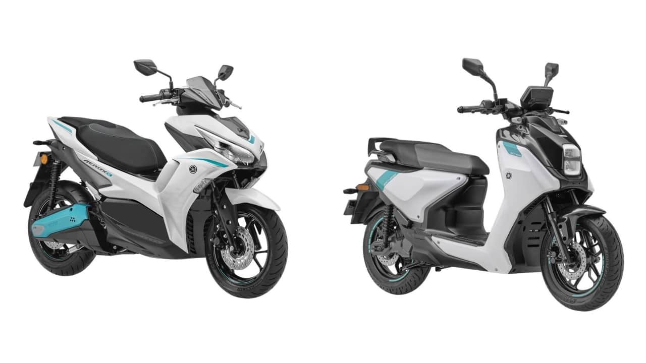 Yamaha unveils Aerox-E, EC-06 electric scooters, enters India's EV market