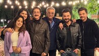 A lovely family moment from Boney Kapoor's 70th birthday celebrations is captured in this happy photo. The filmmaker is shown surrounded by love and warmth while posing with his siblings and kids. His daughters Janhvi Kapoor and Anshula Kapoor are standing next to him, along with his brothers Sanjay Kapoor, Anil Kapoor, and Reena Marwah.