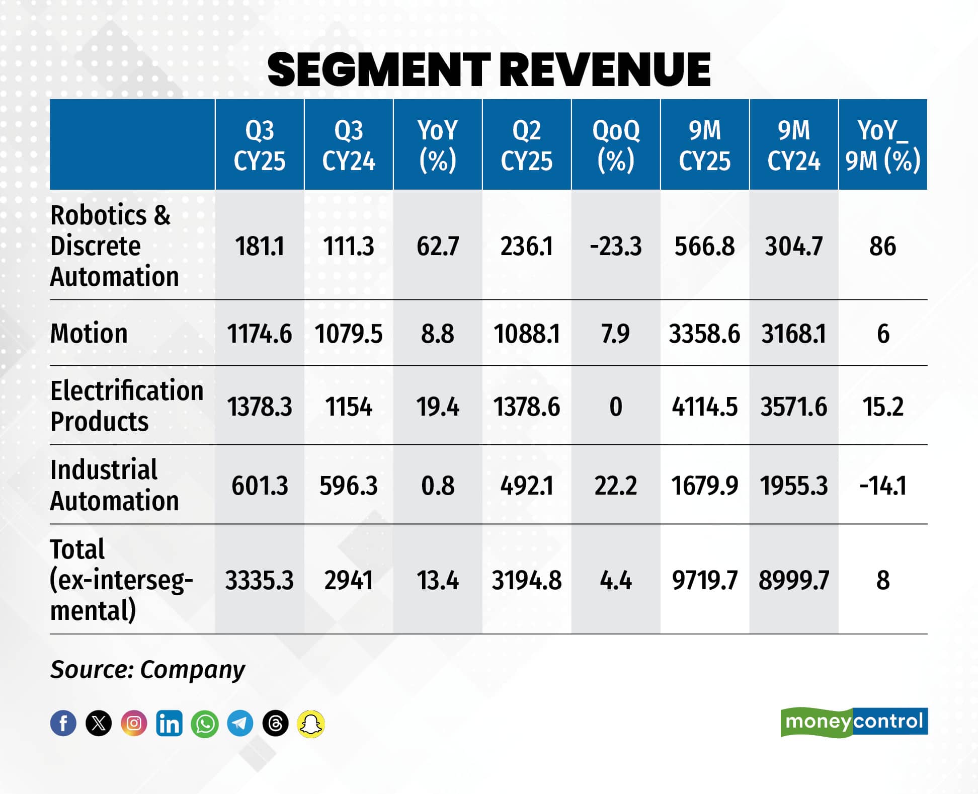 Segment Revenue