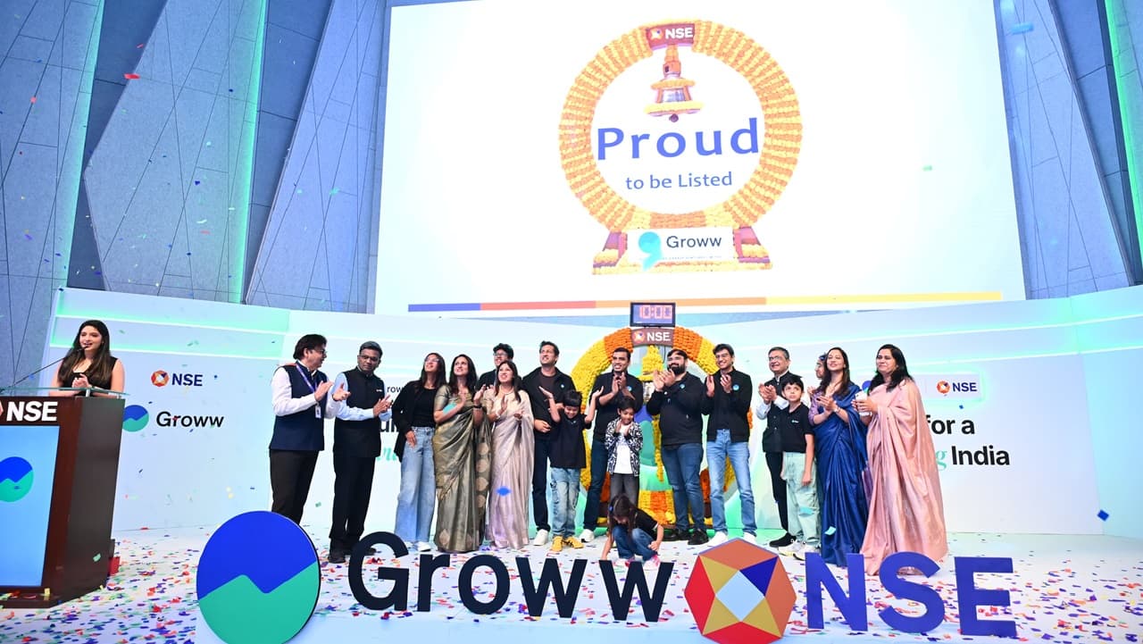 Groww's bumper debut 