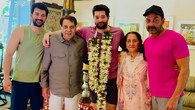 <strong>Deol family</strong><br />Dharmendra shared a sweet family portrait featuring his first wife, Prakash Kaur, son Bobby Deol and grandsons Karan and Rajveer Deol. The picture is from Rajveer’s birthday, and he posed with the family wearing a flower garland around his neck.