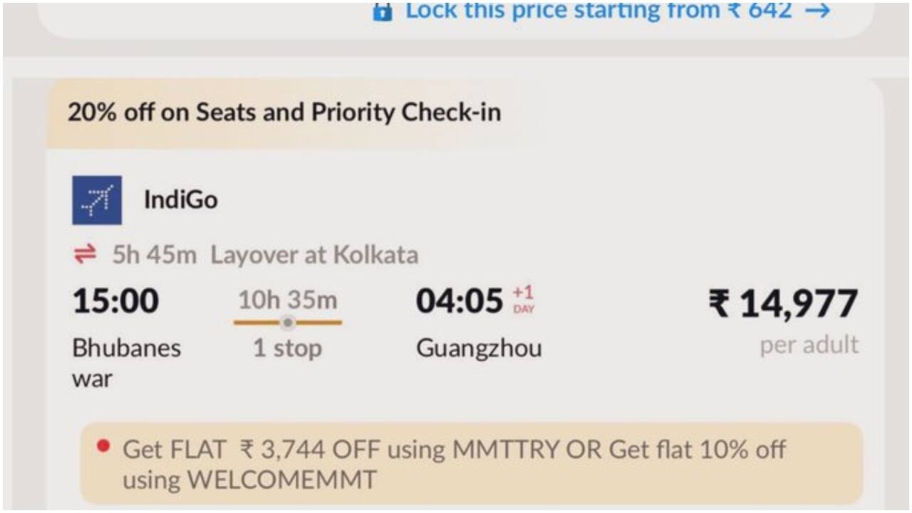 Bhubaneswar–Ayodhya flight costs nearly same as ticket to China, man's post goes viral. Internet debates