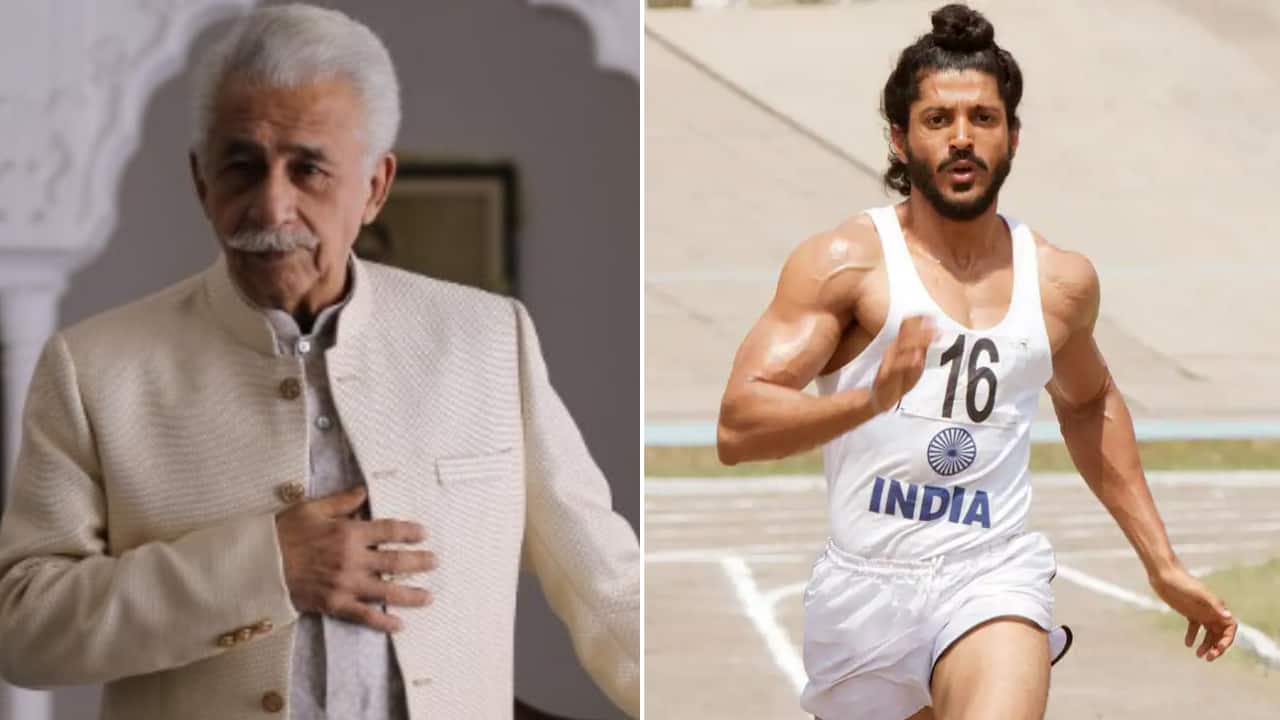 Naseeruddin Shah clarifies his ‘distasteful’ comments on Farhan Akhtar’s Bhaag Milkha Bhaag; says media ‘exaggerated’ his remarks