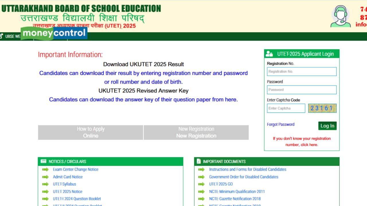 UTET Result 2025 Released at ukutet.com; Download Link Here