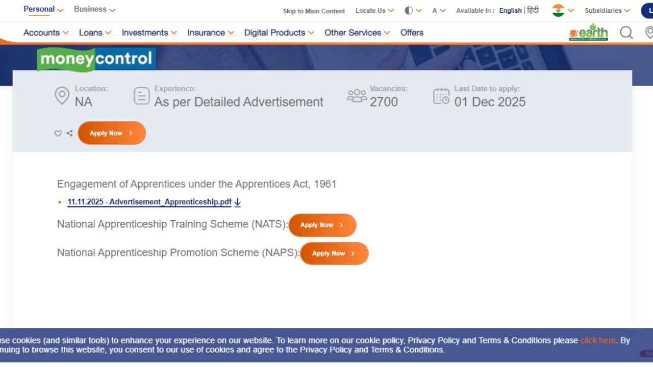 Bank of Baroda Apprentice Recruitment Application Begins for 2700 Vacancies; Link to Apply Here