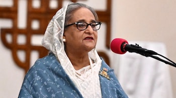 Former Bangladesh Prime Minister Sheikh Hasina - File Photo