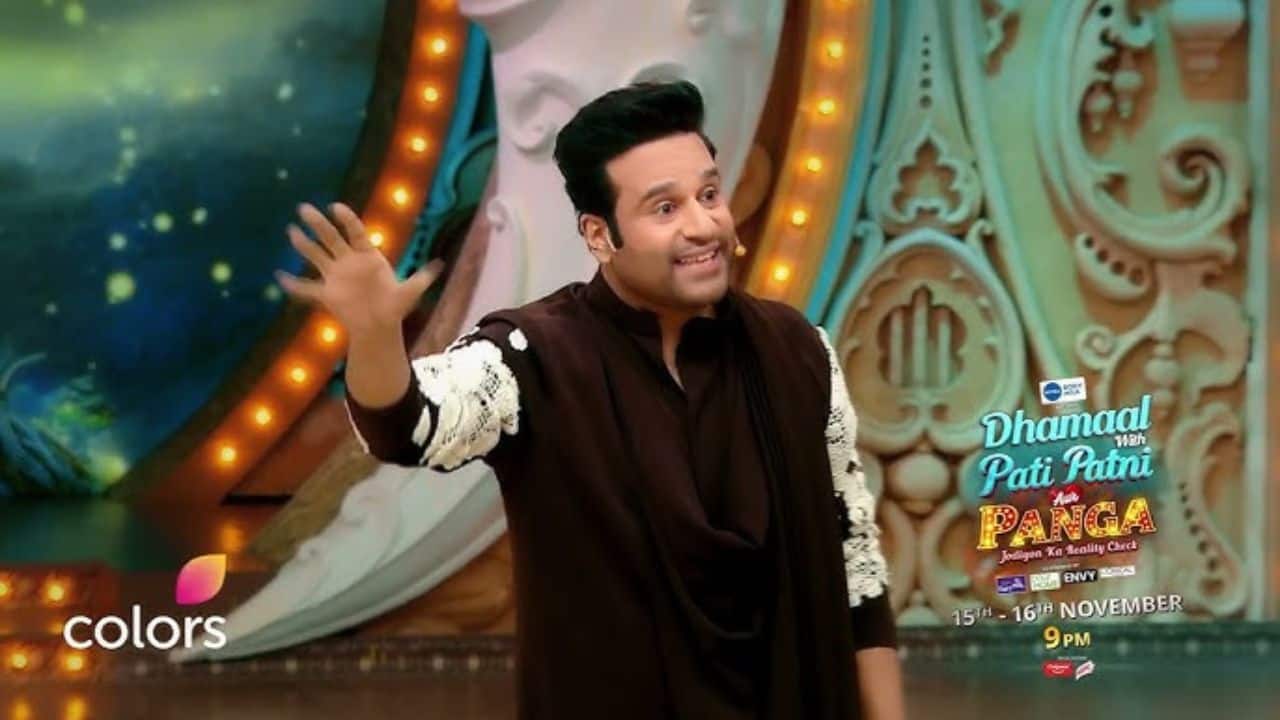 Krushna Abhishek's Comic Entrance  Comedian Krushna Abhishek brought the house down with his finale appearance, playfully teasing the couples and generating &quot;pure comic electricity&quot; with his impromptu jokes, including one about marrying two women.
