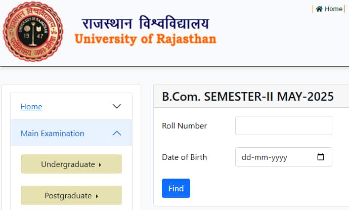 Uniraj Result 2025 Declared: Direct link to check BA, BSc, BCom, BCA, BBA semester results @ uniraj.ac.in