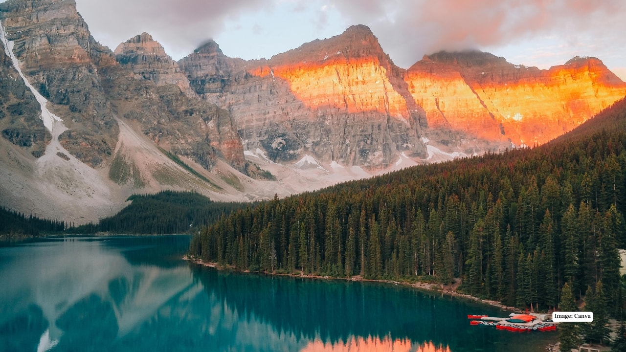 2. Banff National Park, Canada Tucked in the heart of the Canadian Rockies, Banff is a winter paradise from November to March. Frozen lakes, glistening peaks, and dense alpine forests create a spellbinding backdrop for moose, elk, and mountain goats. Whether you’re catching the reflection of Mount Rundle in Lake Minnewanka or waiting for deer to appear at sunrise, every frame in Banff tells a story of stillness and majesty.