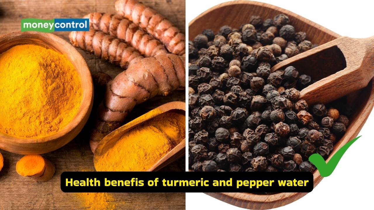 Start your day with turmeric and pepper water like Amruta Fadnavis: Know all about its benefits