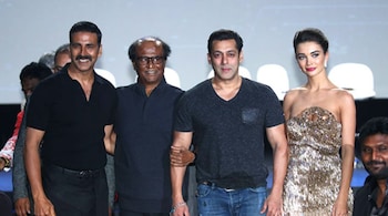 A memorable example of this came in 2016, when Salman surprised everyone by showing up unannounced at the first-look launch of the Tamil sci-fi blockbuster Robot 2.0.