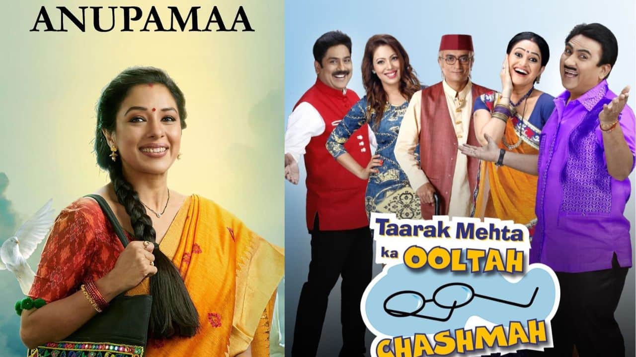 TRP Report: Anupamaa occupies the first slot; Taarak Mehta Ka Ooltah Chashmah bounces back to the top 5