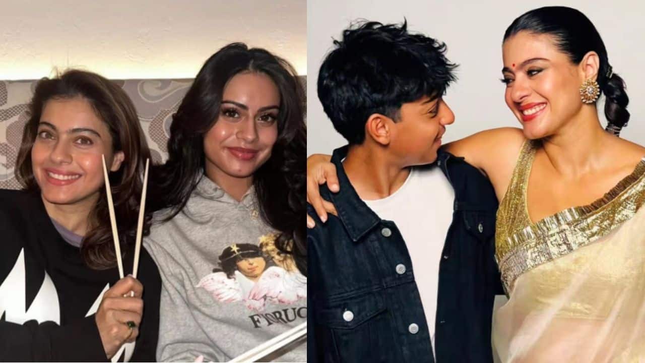 Kajol marks Children’s Day with a sweet post about Yug and Nysa, says “Can we just shrink them after 8 pm?”