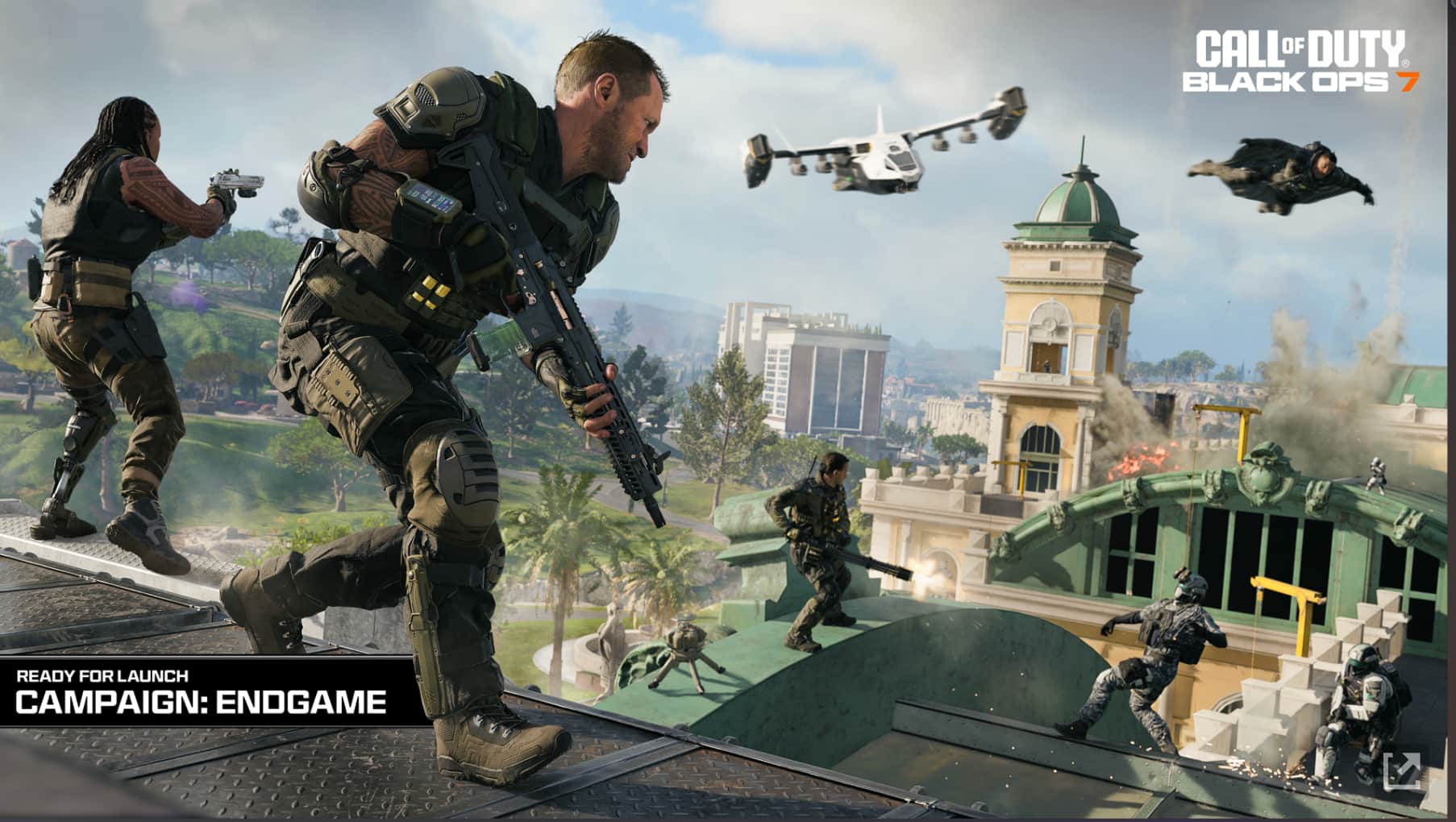 Zombies mode reimagined Zombies mode receives its most ambitious treatment yet, featuring the biggest map ever designed for the mode. A new drivable Wonder Vehicle helps players navigate large areas. The Dark Aether storyline explores different eras and locations, bringing back elements from past iterations. Classic Survival maps return, and Dead Ops Arcade arrives in its fourth version. Alternate takes on iconic characters like Richtofen, Nikolai, Takeo, and Dempsey join the Black Ops 6 crew.