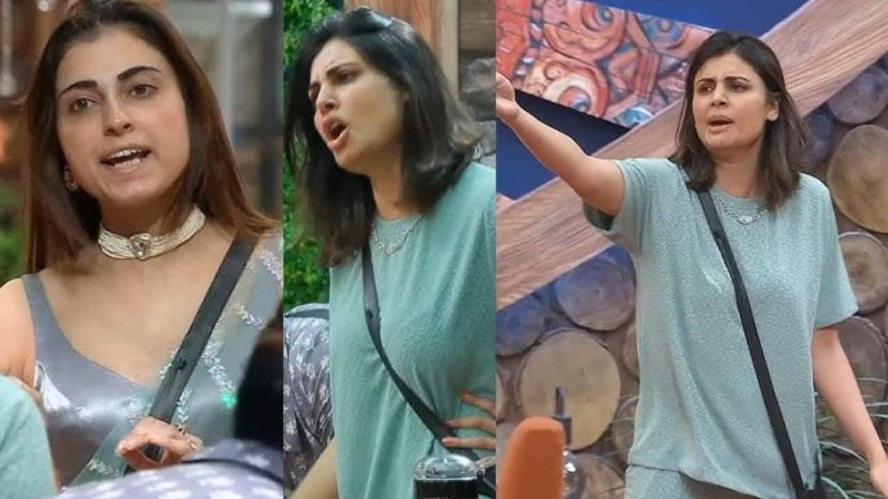 Side actress comment She referred to Farrhana Bhatt as just a &quot;side actress&quot;, not a real &quot;peace activist&quot;, and claimed she was chosen for the show &quot;to spread negativity with her foul language&quot;.