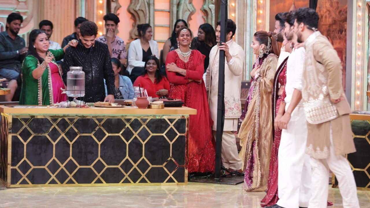 Pati Patni Aur Panga finale: Bharti Singh brings a hilarious aaloo paratha cook-off challenge Pati Patni Aur Panga finale: Bharti Singh brings a hilarious aaloo paratha cook-off challenge