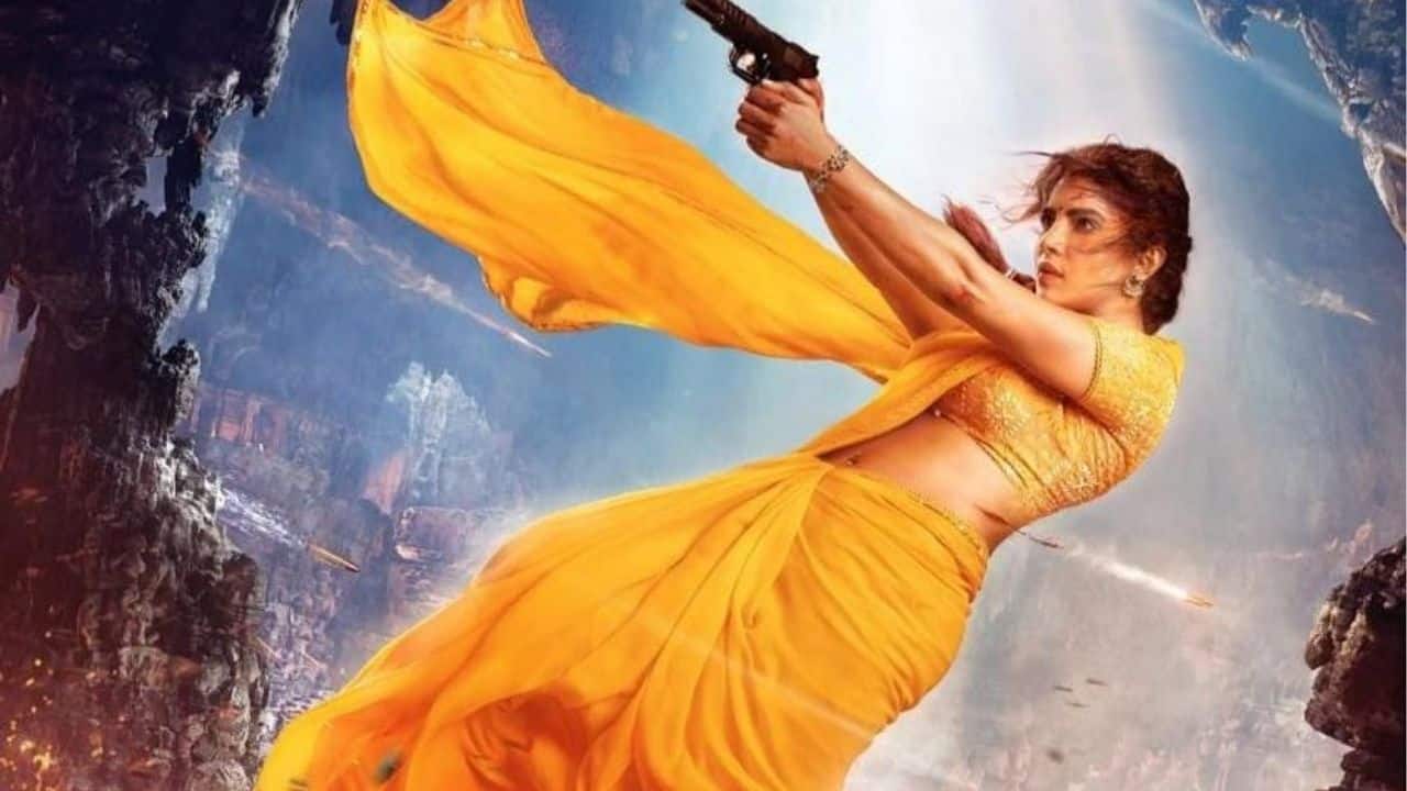 Priyanka Chopra ignites a digital storm with first poster of Globetrotter’s Mandakini