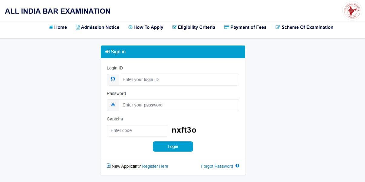 AIBE 20 Admit Card 2025 OUT at allindiabarexamination.com, direct link here