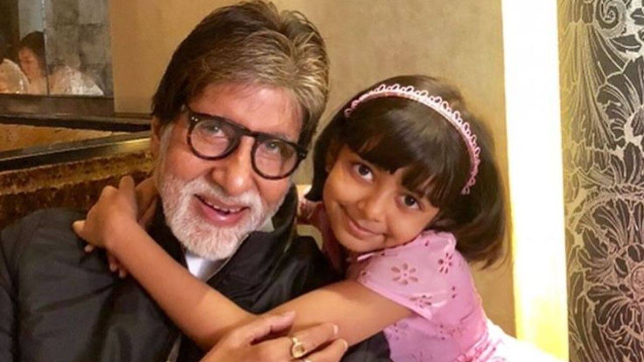 Amitabh Bachchan wishes granddaughter Aaradhya Bachchan on her 14th birthday with a nostalgic message: "Blessings on the eve of the little one"