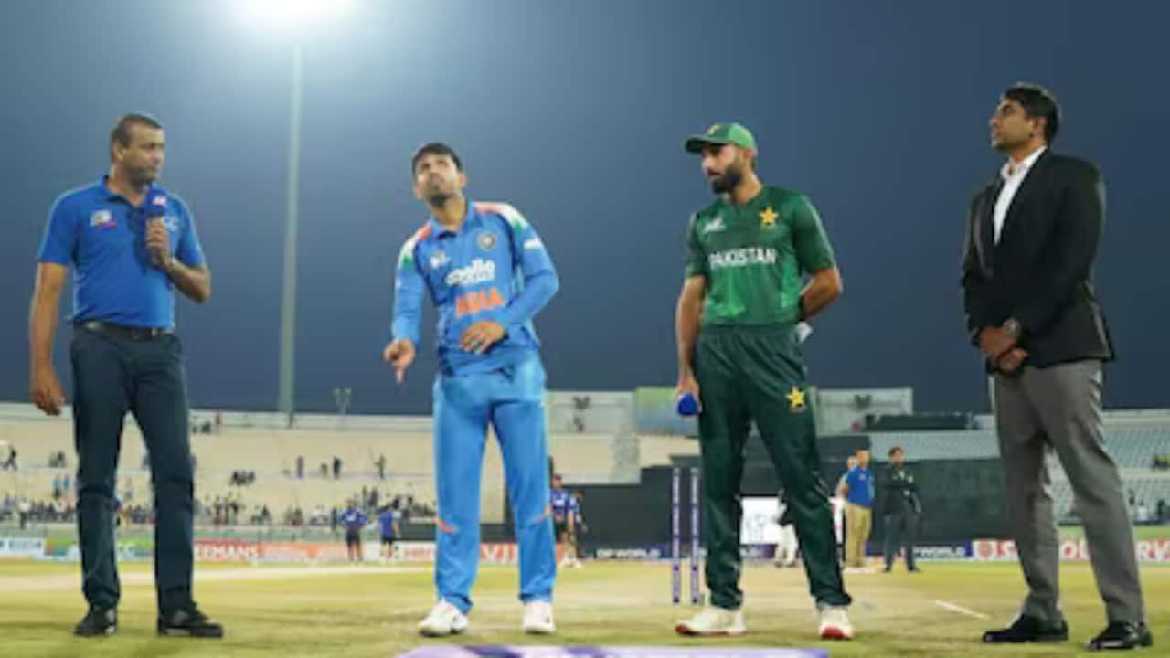 India A captain Jitesh Sharma continues 'no handshake' policy with Pakistan A during Asia Cup Rising Stars contest India A captain Jitesh Sharma continues 'no handshake' policy with Pakistan A during Asia Cup Rising Stars contest