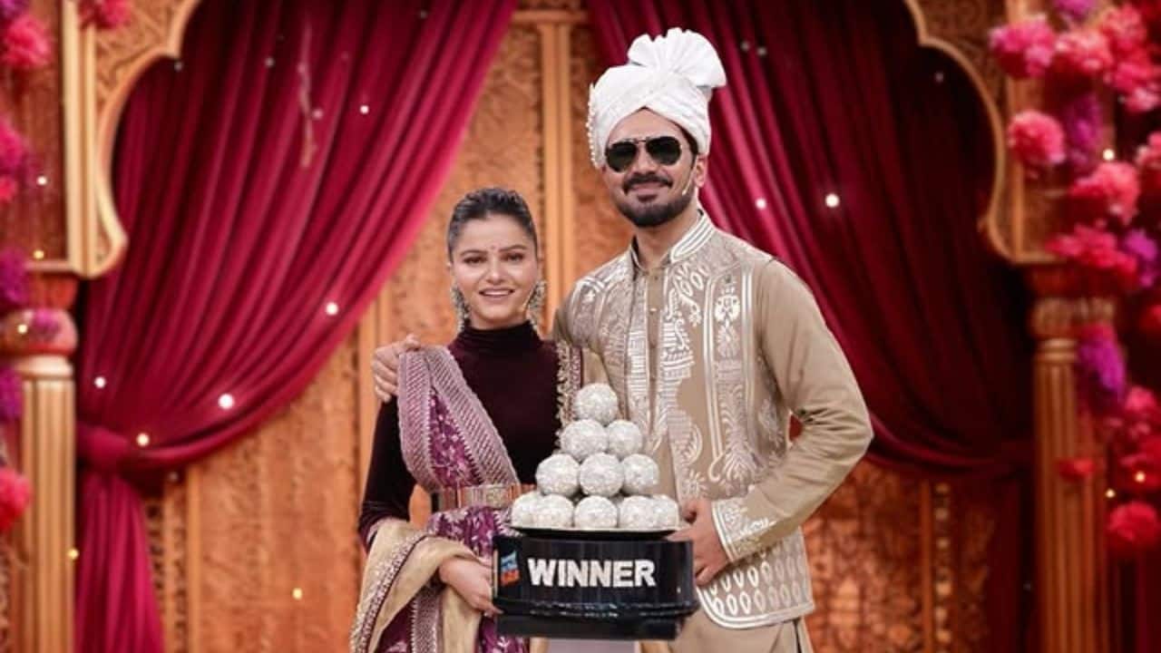 Pati Patni Aur Panga winner: Rubina Dilaik and Abhinav Shukla win the 'Sarvagun Sampann jodi' title