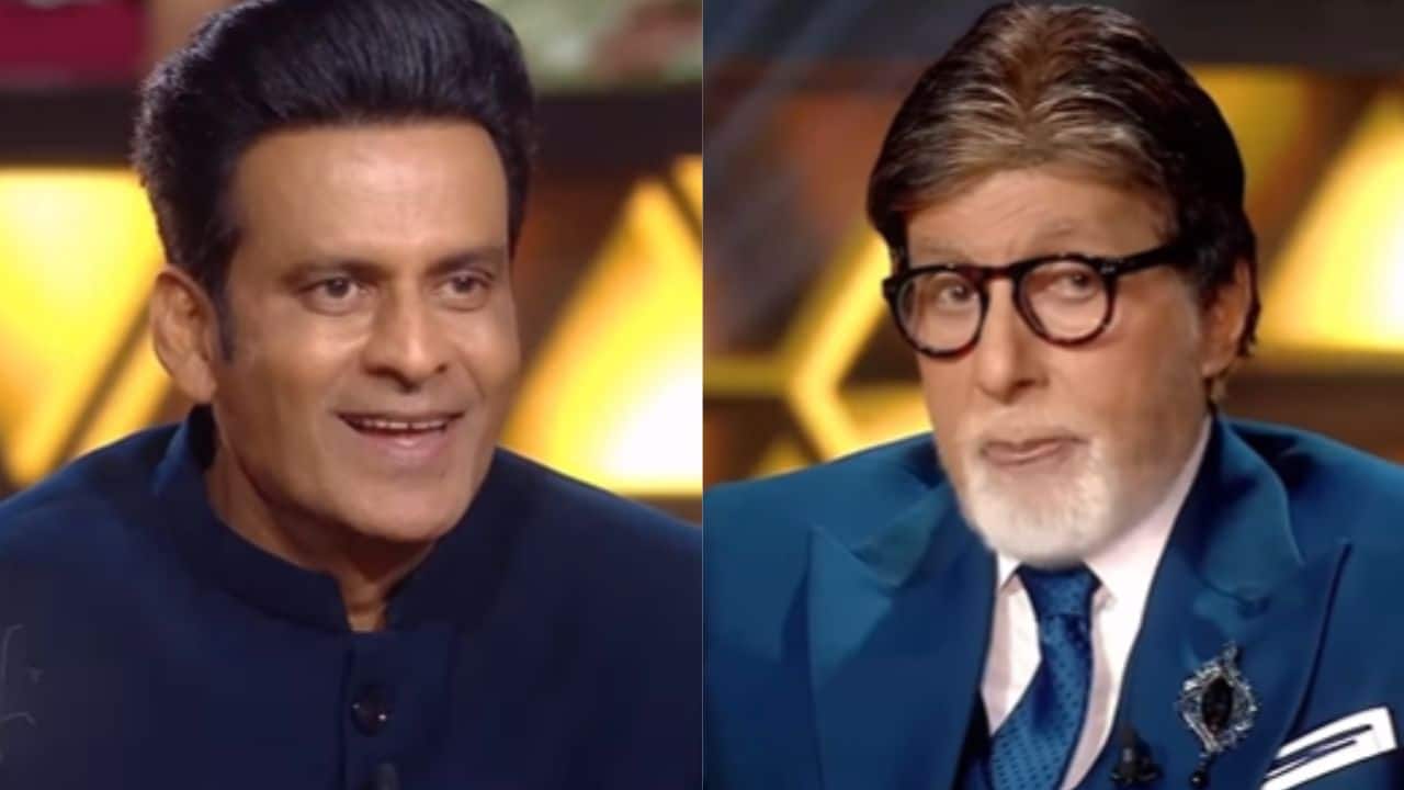 Kaun Banega Crorepati 17: Manoj Bajpayee delivers Deewaar dialogue in Bhojpuri; Big B joins with his own twist