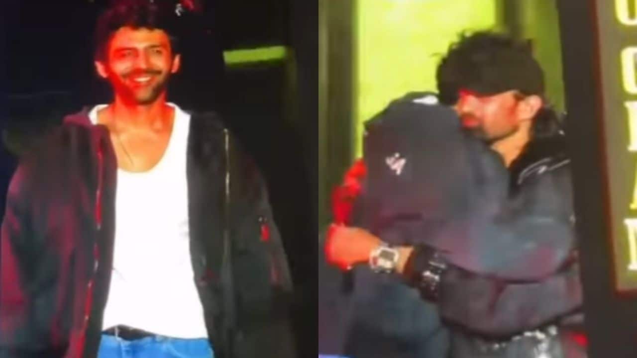 Kartik Aaryan surprises fans at Himesh Reshammiya’s Mumbai concert, promotes Tu Meri Main Tera Main Tera Tu Meri, watch