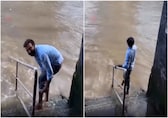 Video of man dipping feet in UK's Thames is viral: 'Why are Indians doing this?'