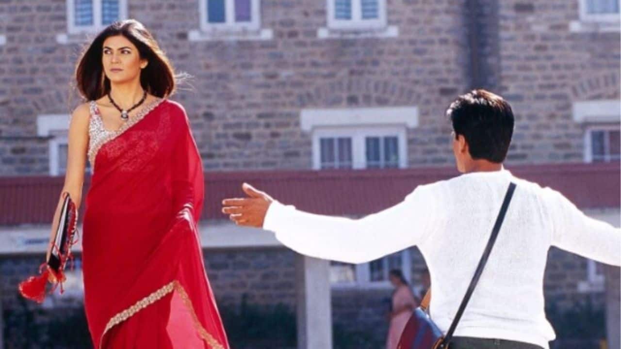 Sushmita Sen reveals the real story behind her iconic red saree scene in ‘Main Hoon Na’: Farah Khan put a massive storm fan...