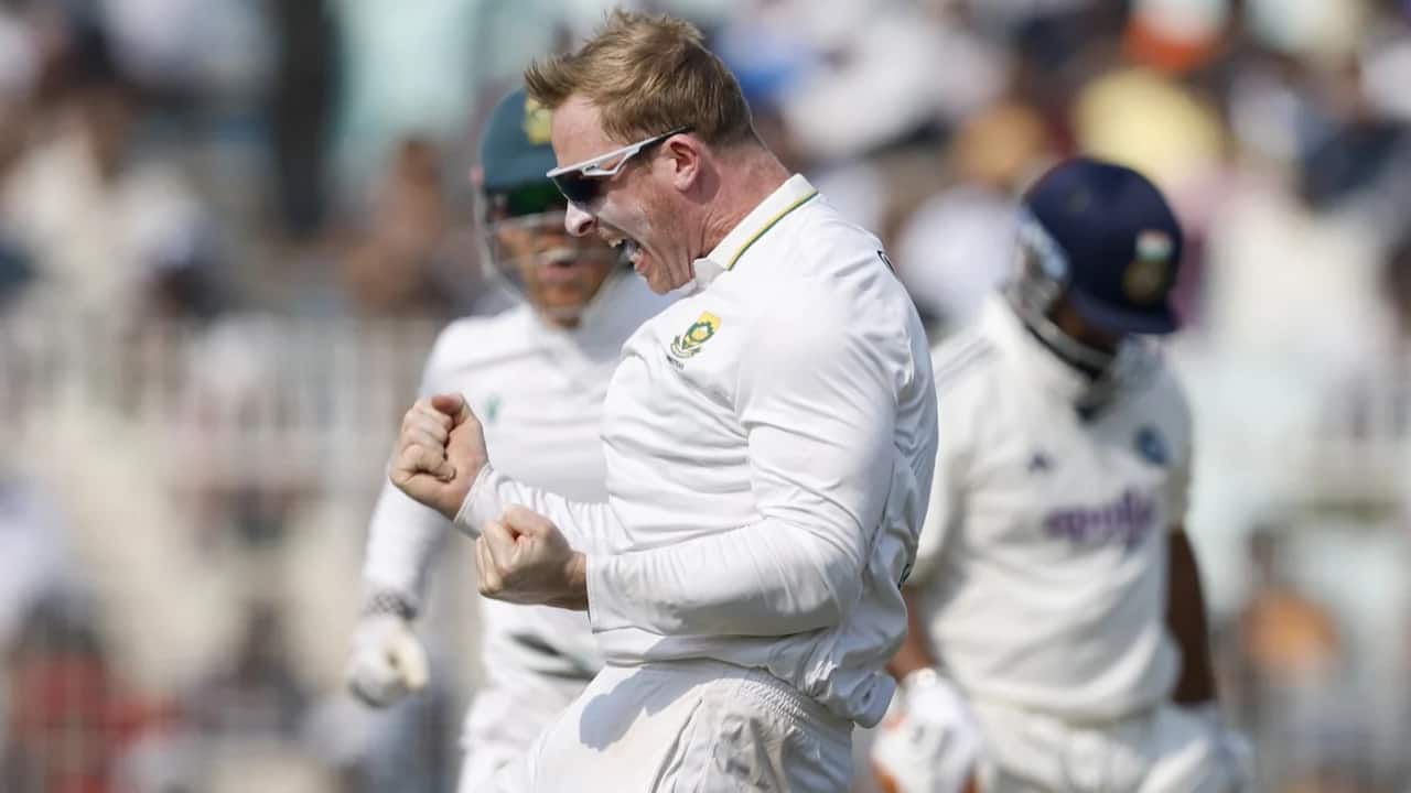 Simon Harmer emerged as the highest wicket-taker in the India vs South Africa Tests
