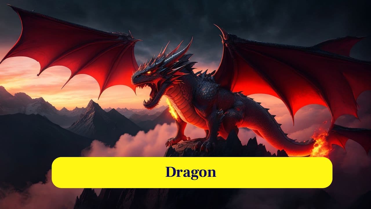 <strong>10. Dragon:</strong> In some passages, the Hebrew tannin is translated as “dragon,” likely referring to large crocodilian beasts or symbolic evil. (Image: Canva)