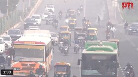 In pics: Visuals show Delhi choking under thick blanket of smog