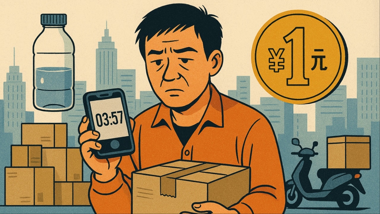 No time or money for toilet, terrible customers, low pay: Delivery worker on 'gig life' in China