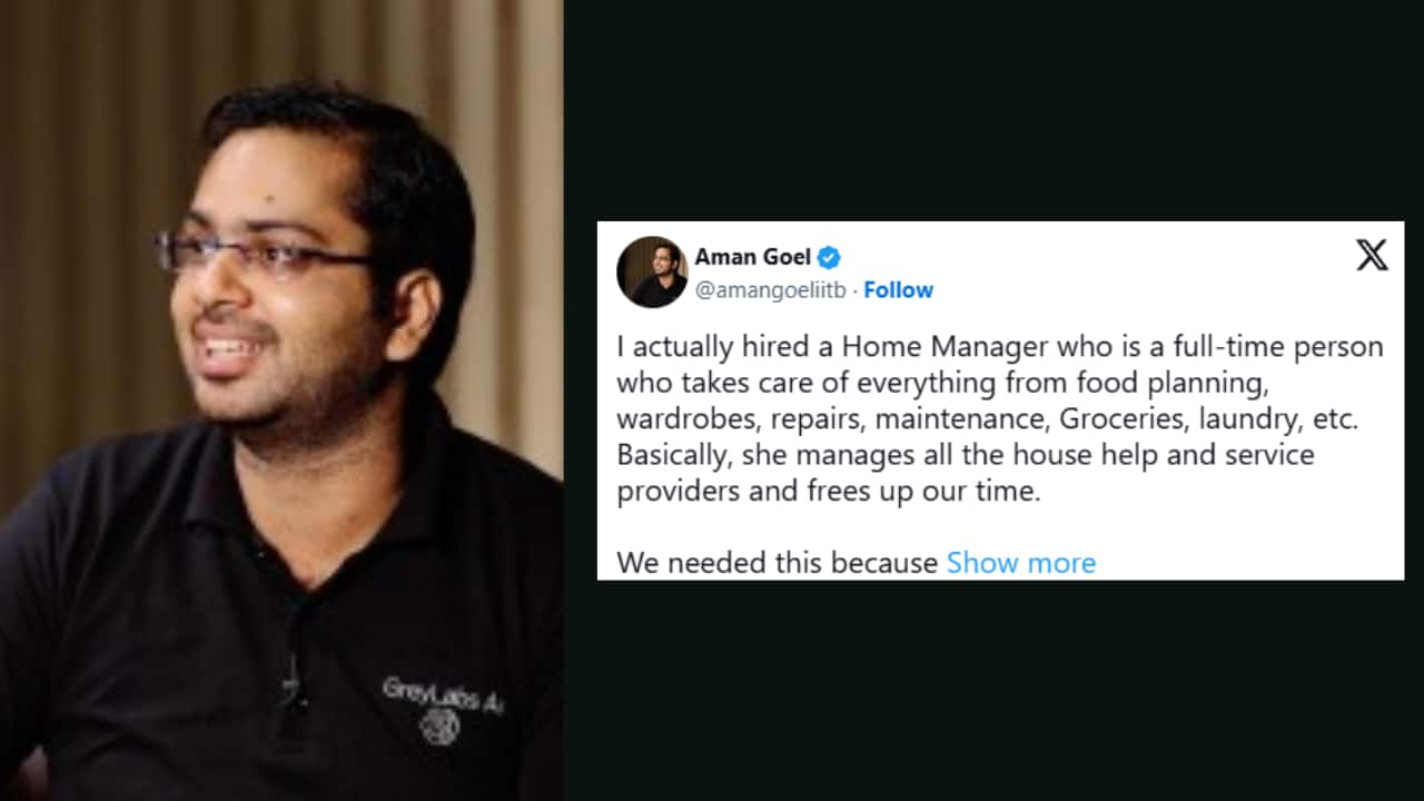Rs 1 lakh per month for a home manager? The IITian CEO says he had no other choice