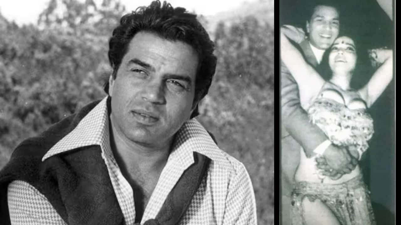 Dharmendra with Iranian dancer