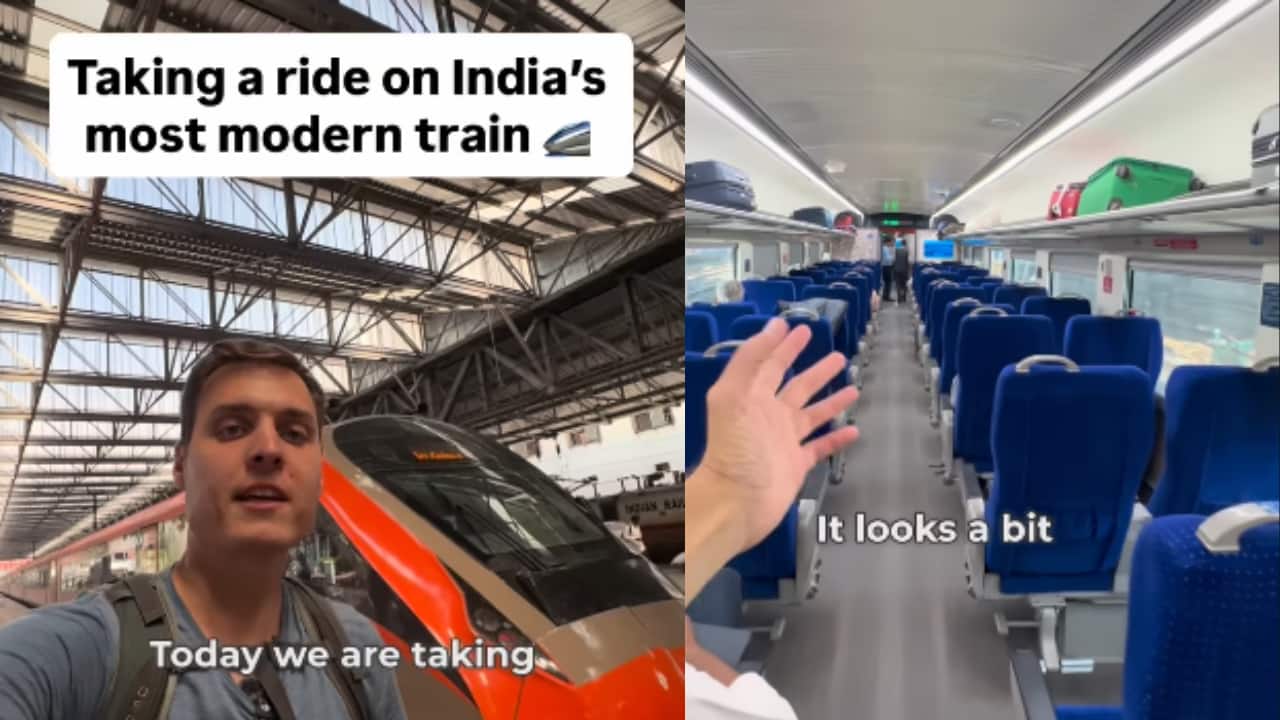 German traveller calls Vande Bharat ‘India’s most modern train’; says “feels like Japan or China”