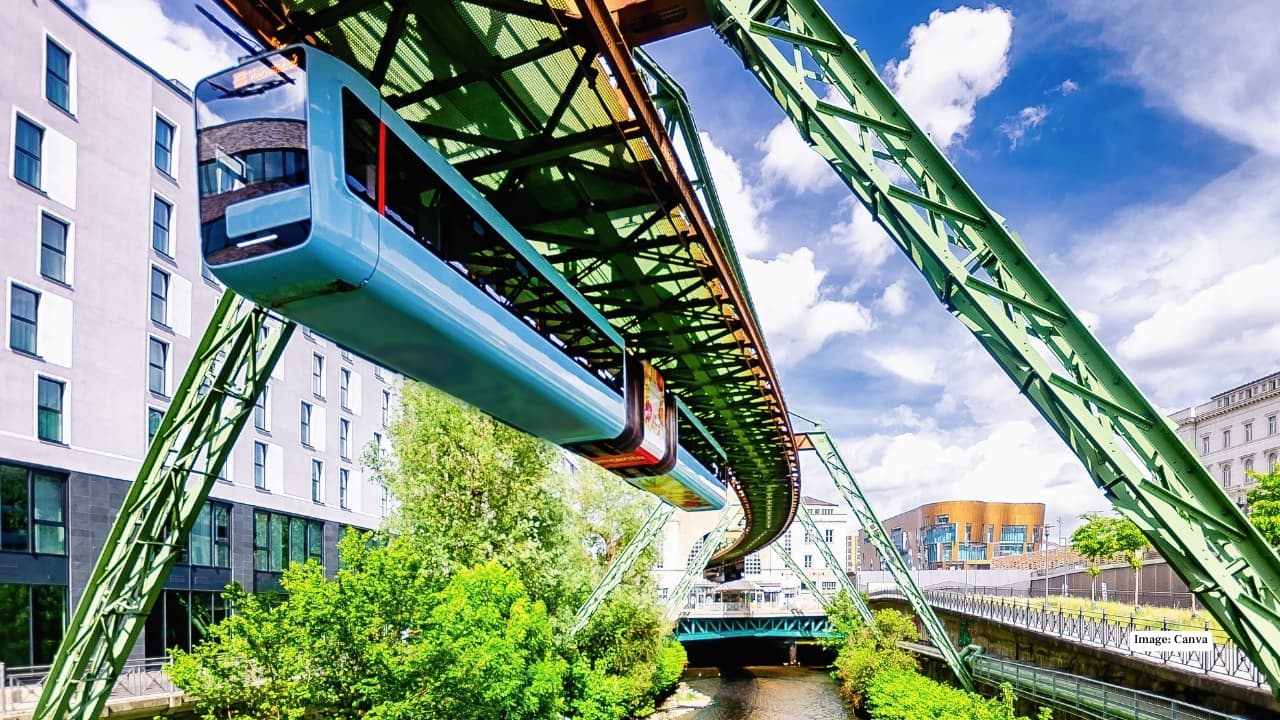 You won’t believe this German train runs upside down for 124 years — and it still works perfectly