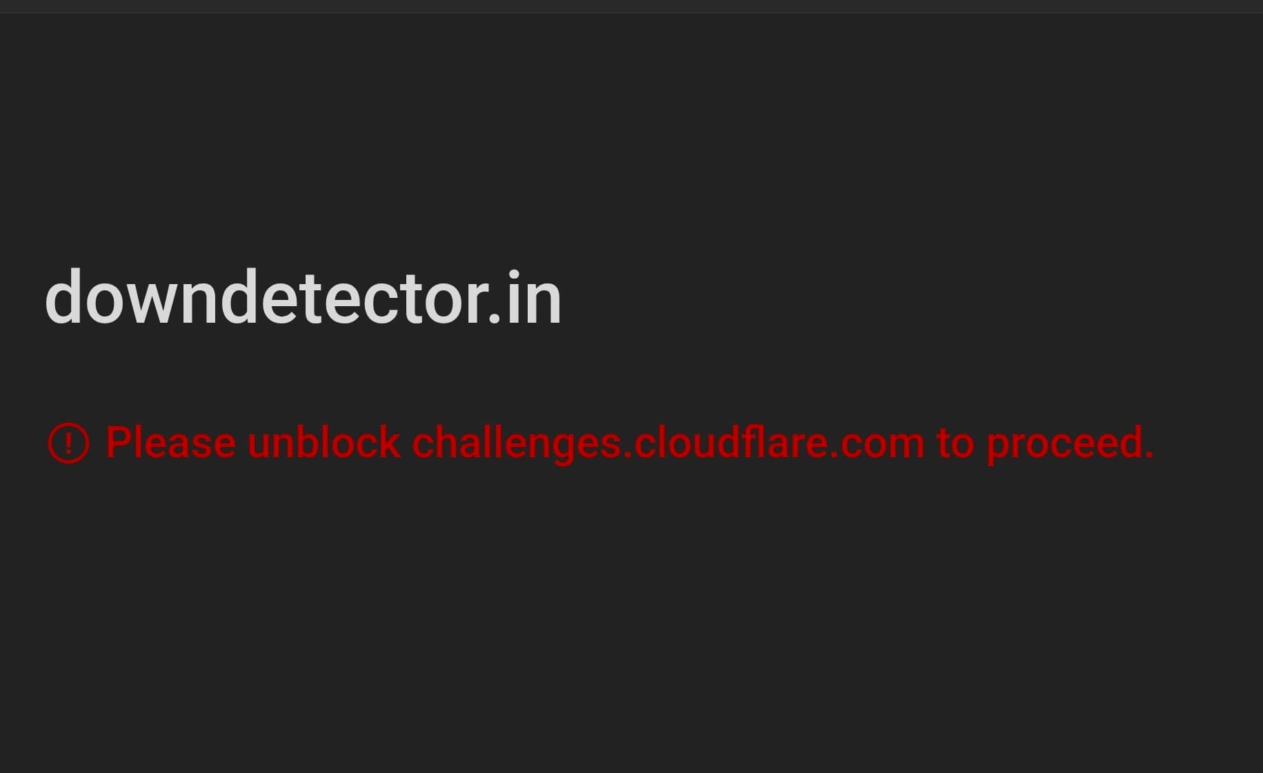 Downdetector, the global outage tracking site, goes down due to Cloudflare