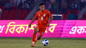 Suresh Wangjam in action