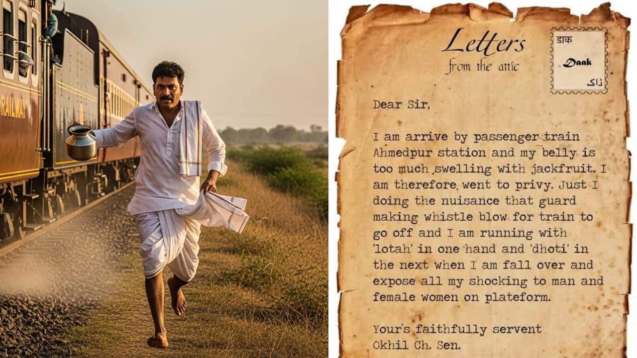 ‘Lota’ in one hand, ‘dhoti’ in the other: The funniest letter in railway history that led to toilets on trains