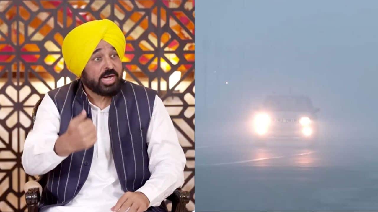 'Smoke from Punjab says Connaught Place is my address. What a joke!': Bhagwant Mann on Delhi pollution