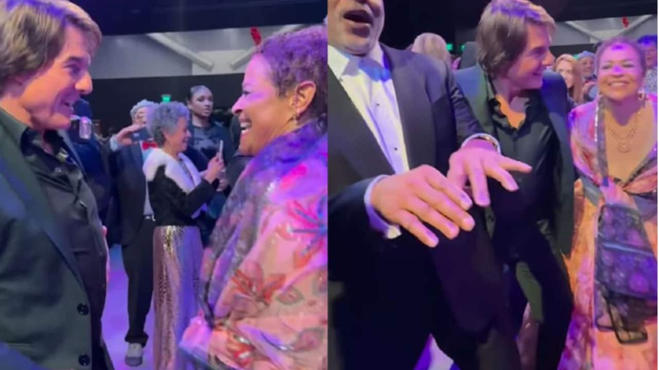 Tom Cruise and Debbie Allen light up the dance floor at Honorary Oscar celebration - watch video