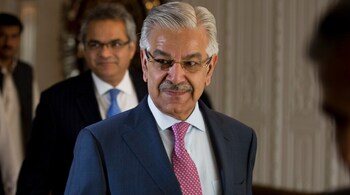 File photo of Pakistan’s Defence Minister Khawaja Asif