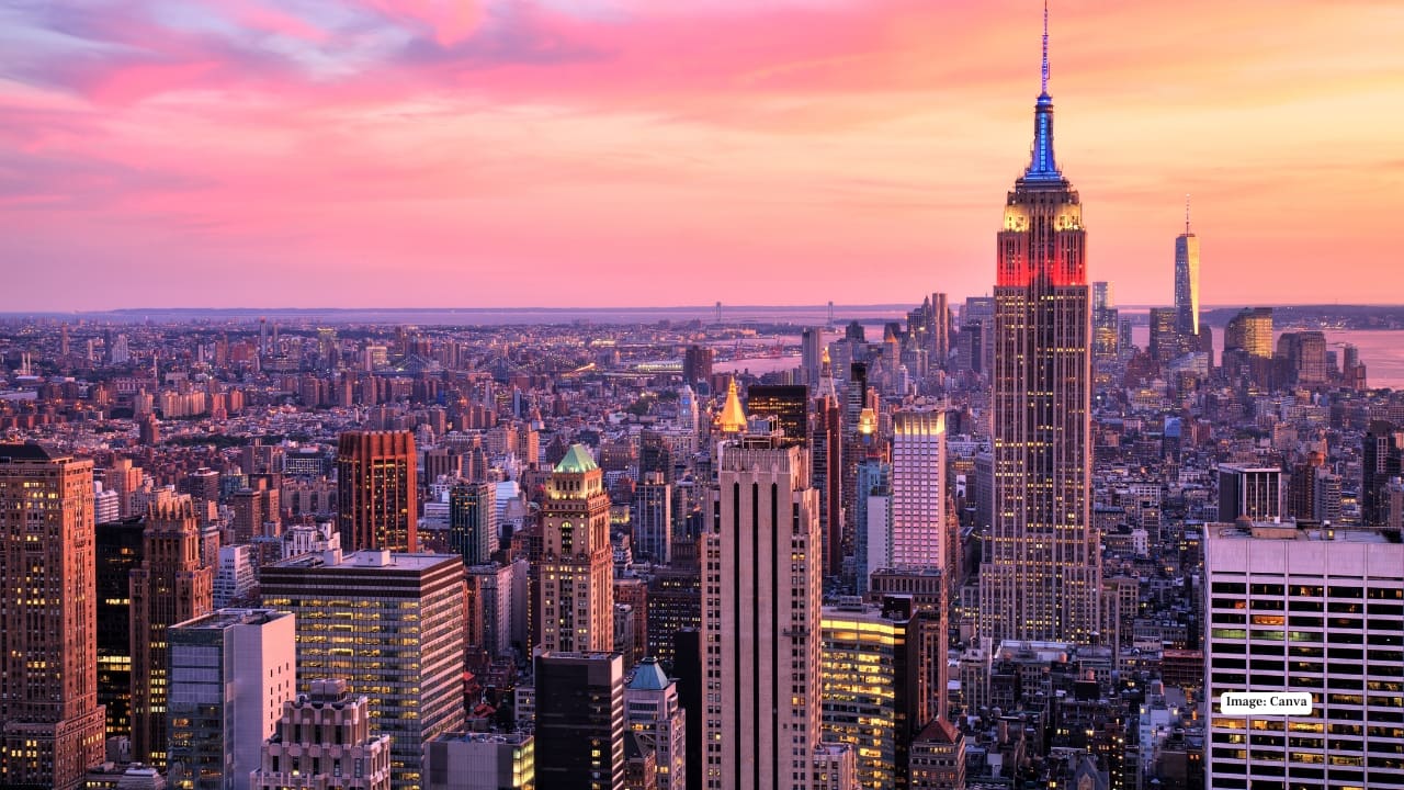 10. New York City, USA – Winter Like the Movies New York in winter is iconic. Central Park transforms into a snowy wonderland, Rockefeller Center glitters under its giant Christmas tree, and Fifth Avenue becomes a runway of festive lights and window displays. Whether you’re skating at Bryant Park or watching snowfall from a rooftop bar, winter in NYC is big, bold, and cinematic—just like the city itself.