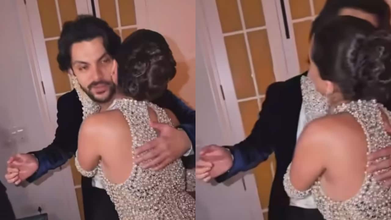 Tara Sutaria kisses boyfriend Veer Pahariya while feeding her birthday cake, watch video