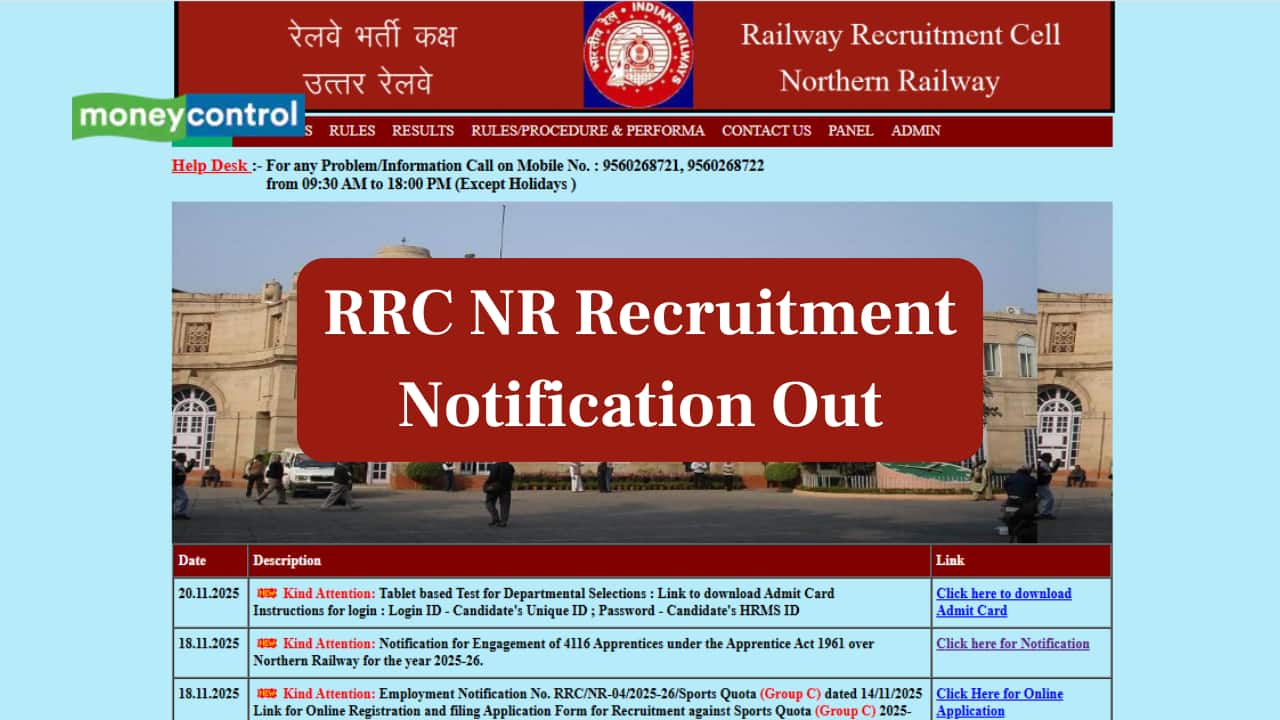 RRC NR Recruitment 2025: Notification Out for 4,116 Apprentice Vacancies at rrcnr.org; Link Here